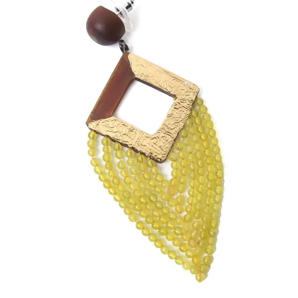 Gypsy Earrings (Agate beads), image 3
