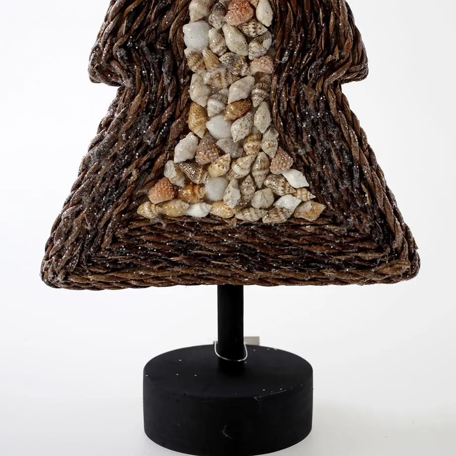 15”H Shape Rope tree with shell, image 4