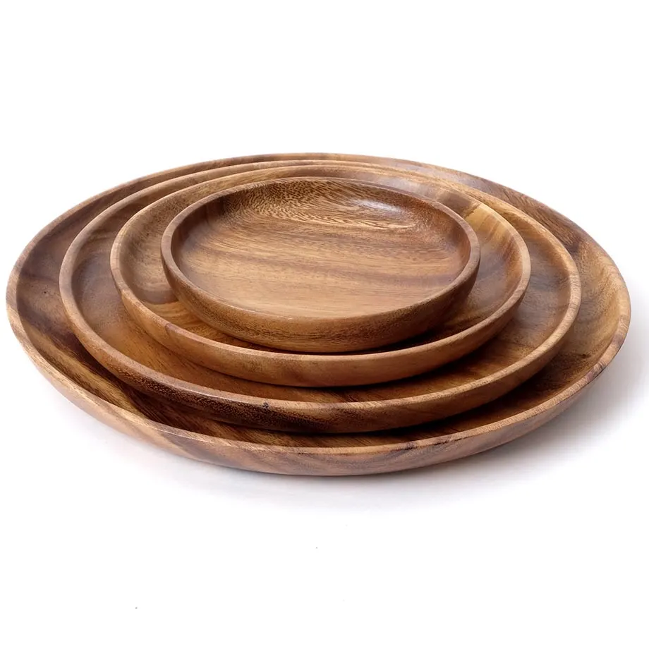 Acacia Traditional Round Tray (MF-020), image 2