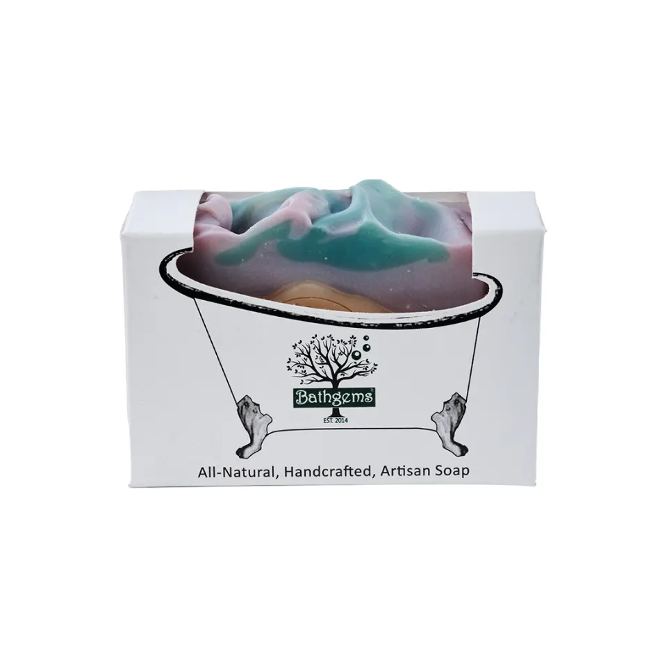 Purple Mint Soap Bar, image 2