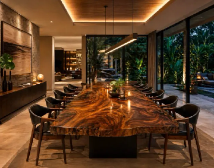 Acacia Slab Table 