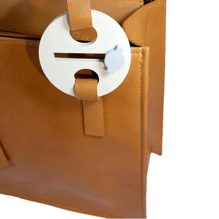 A. EINSTEIN Genuine Leather Handbag, image 3