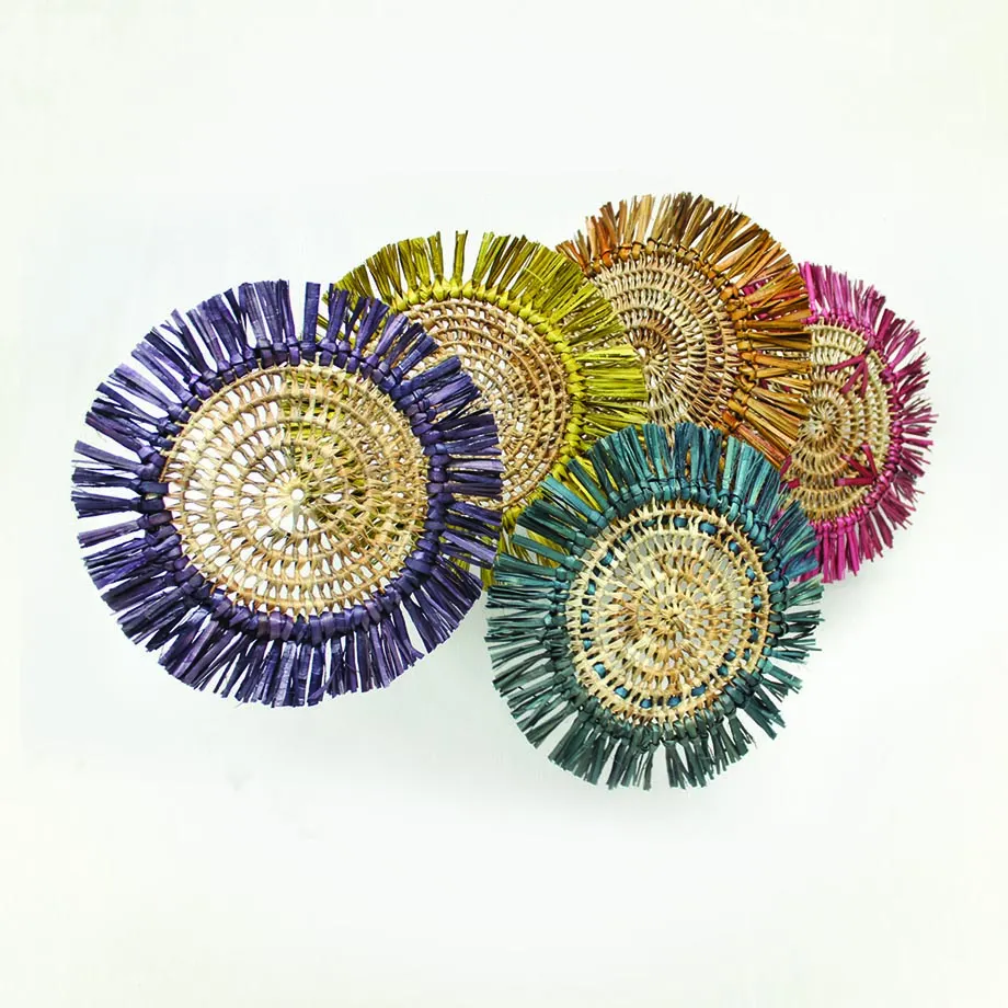 Decolores Fringed Charger