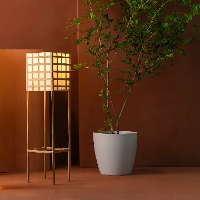 Floor Lamp Bamboo , image 1