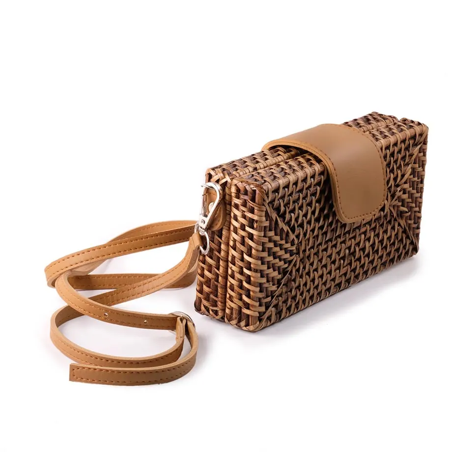 SONIA RATTAN CROSSBODY (BROWN), image 1