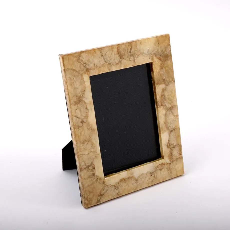 Plain smoked capiz photo frames, image 4