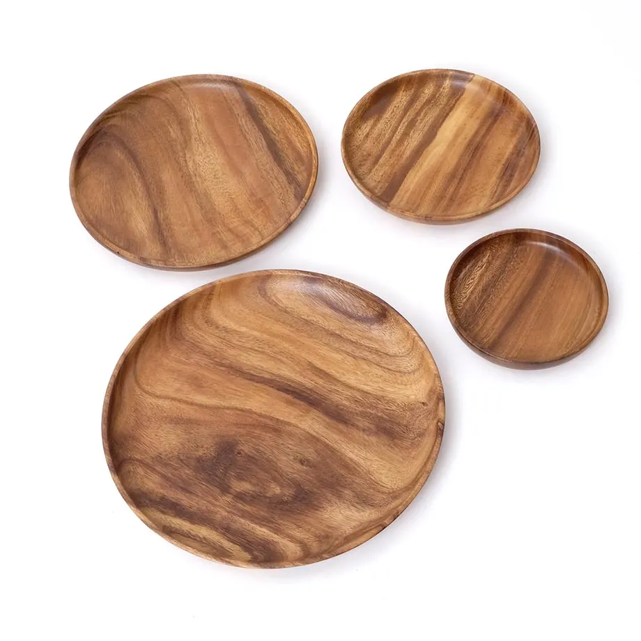 Acacia Traditional Round Tray (MF-020), image 4