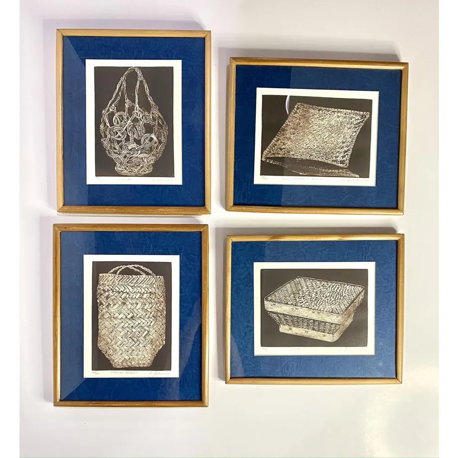 Set of Four Baskets by Danilo Lodronio