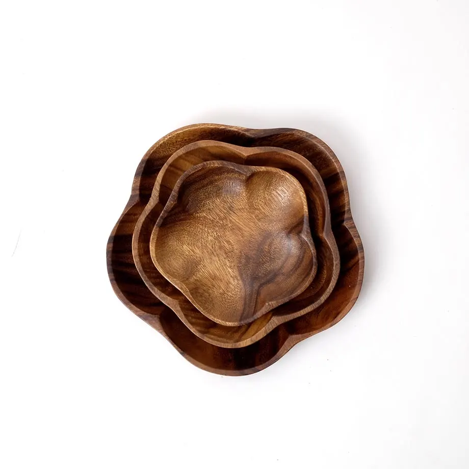 Acacia Flower Shape Tray (MF-021), image 4