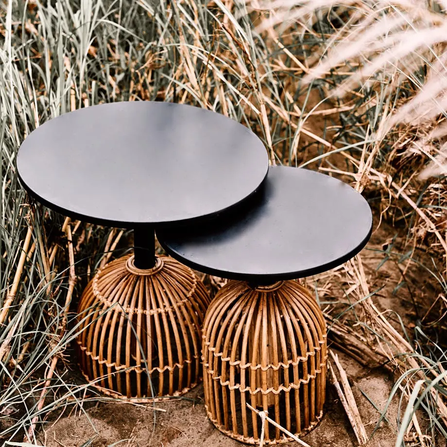 Bunot (Coconut Husk) Twin Side Table, image 3
