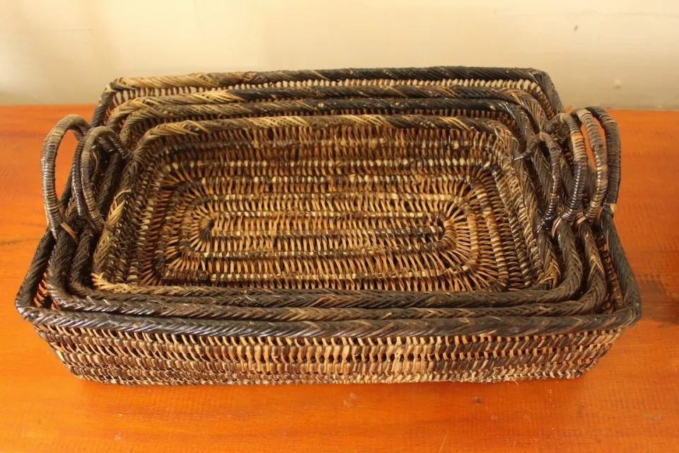 Rectangle Serving Trays (set of 4), image 1