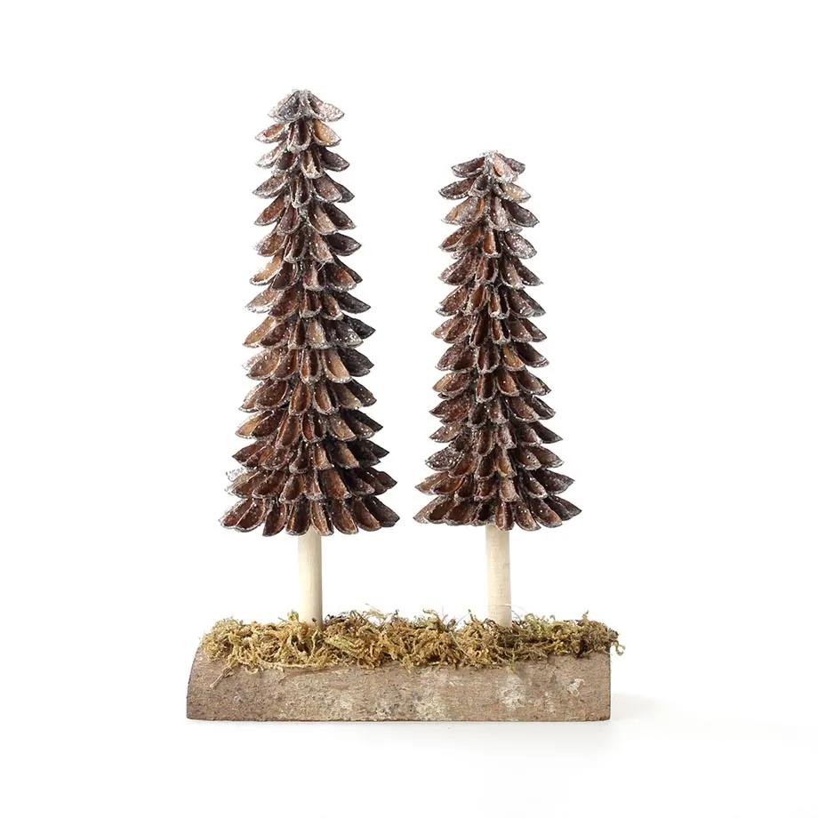 10”H banaba mini trees, image 1