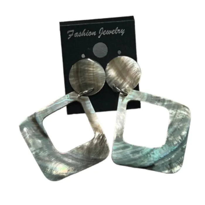 Blacklip Shell Drop Earrings