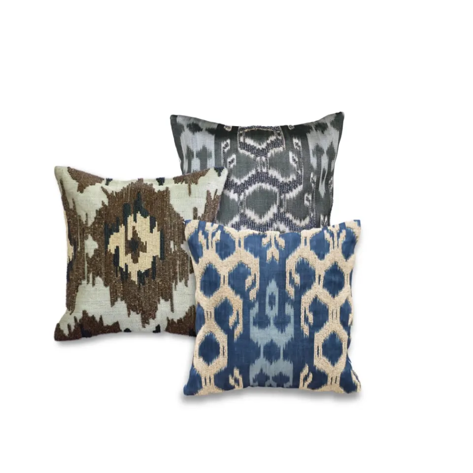 Tnalak Beaded Coco Cushion Cover