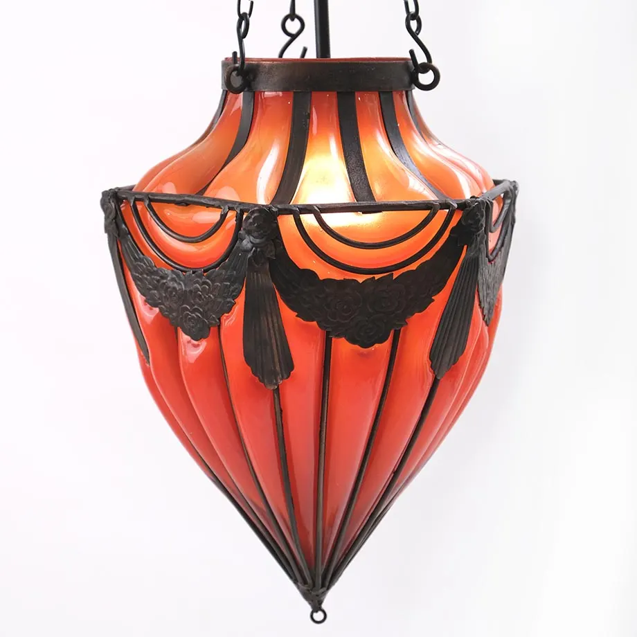  Parisian Blown Glass Pendant , image 5