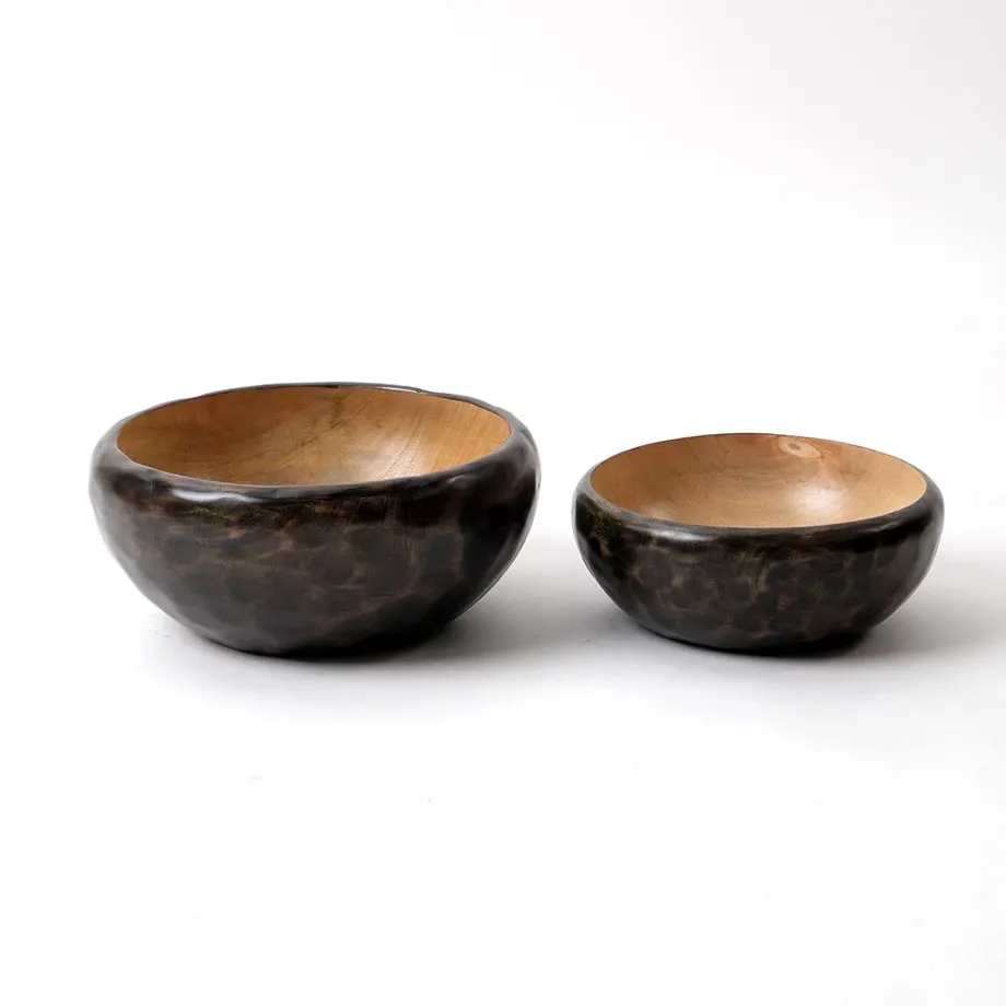 AMB20-03 Round chiselled bowl and AMB20-04 Round chiselled bowl, large, image 2