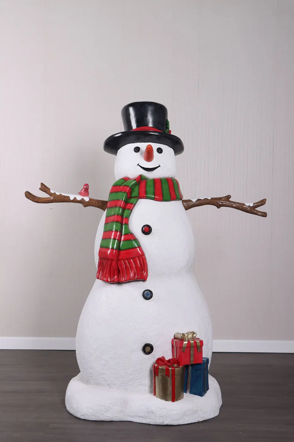 Snowman with gifts 5ft, image 2