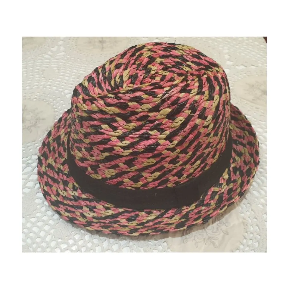 BRAIDED RAFFIA HAT