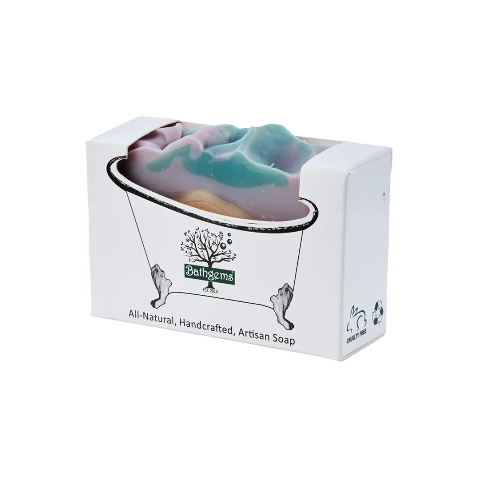 Purple Mint Soap Bar, image 3