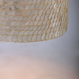Bell shape Capiz Lamp, image 4