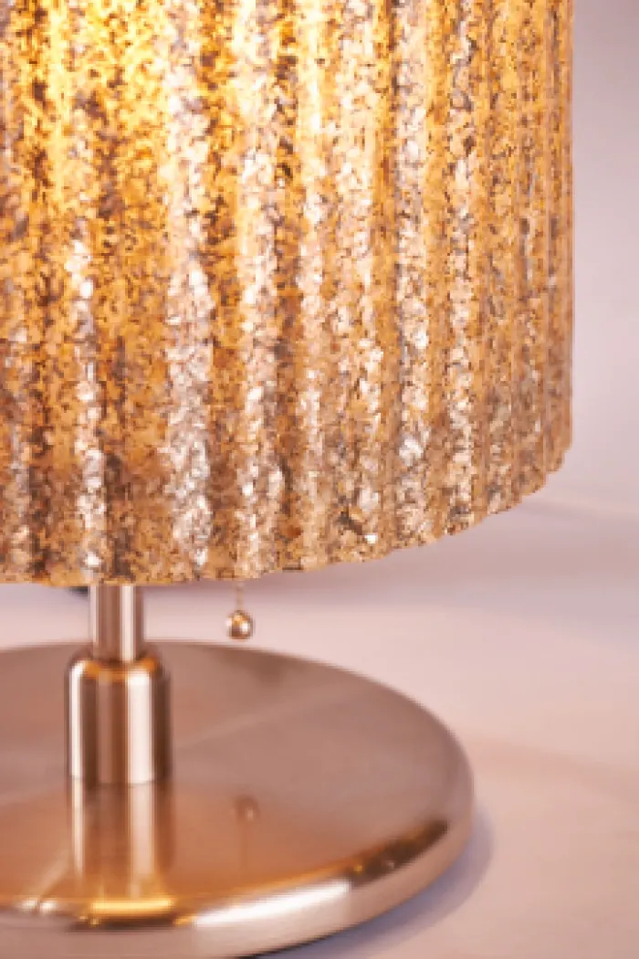 FLUTED CAPIZ TABLE LAMP, image 4