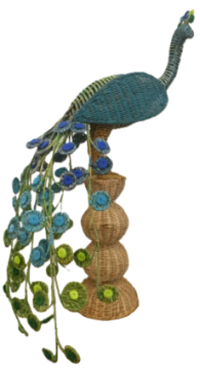 Woven Peacock