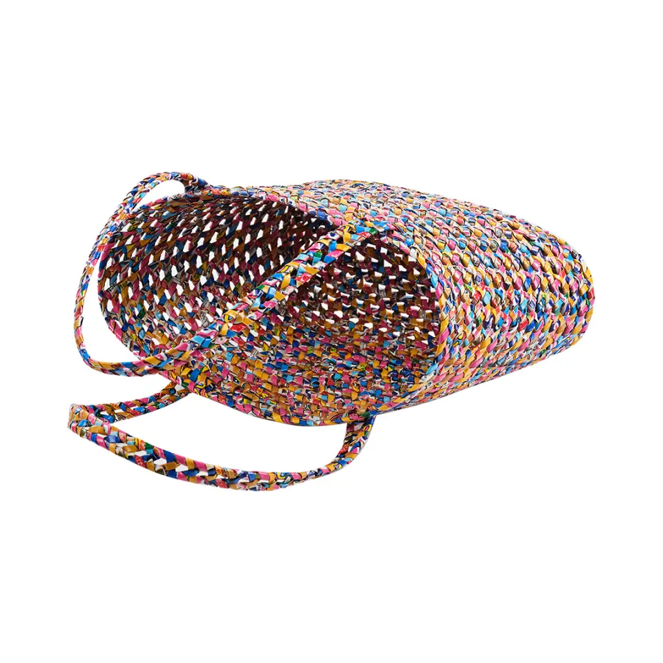 Round rattan bag, image 3