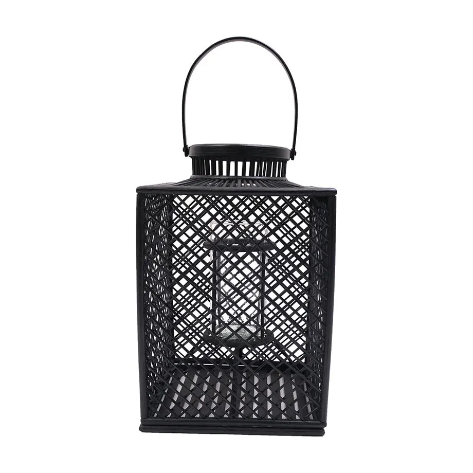 NCA90081 BAMBOO CANDLE HOLDER, image 1