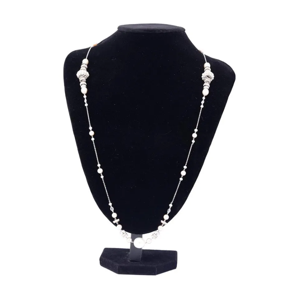 Peach Akoya Pearl with South Sea Pearl Necklace , image 2