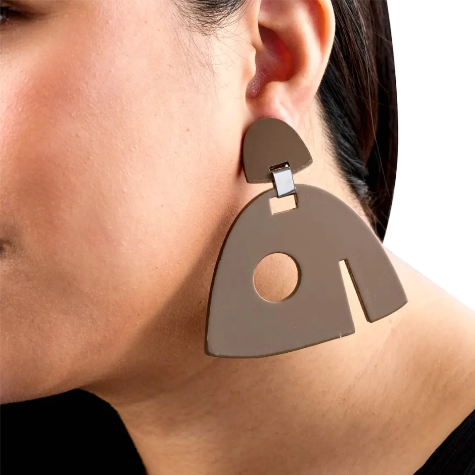 TESLA Clip-on Earrings, image 2