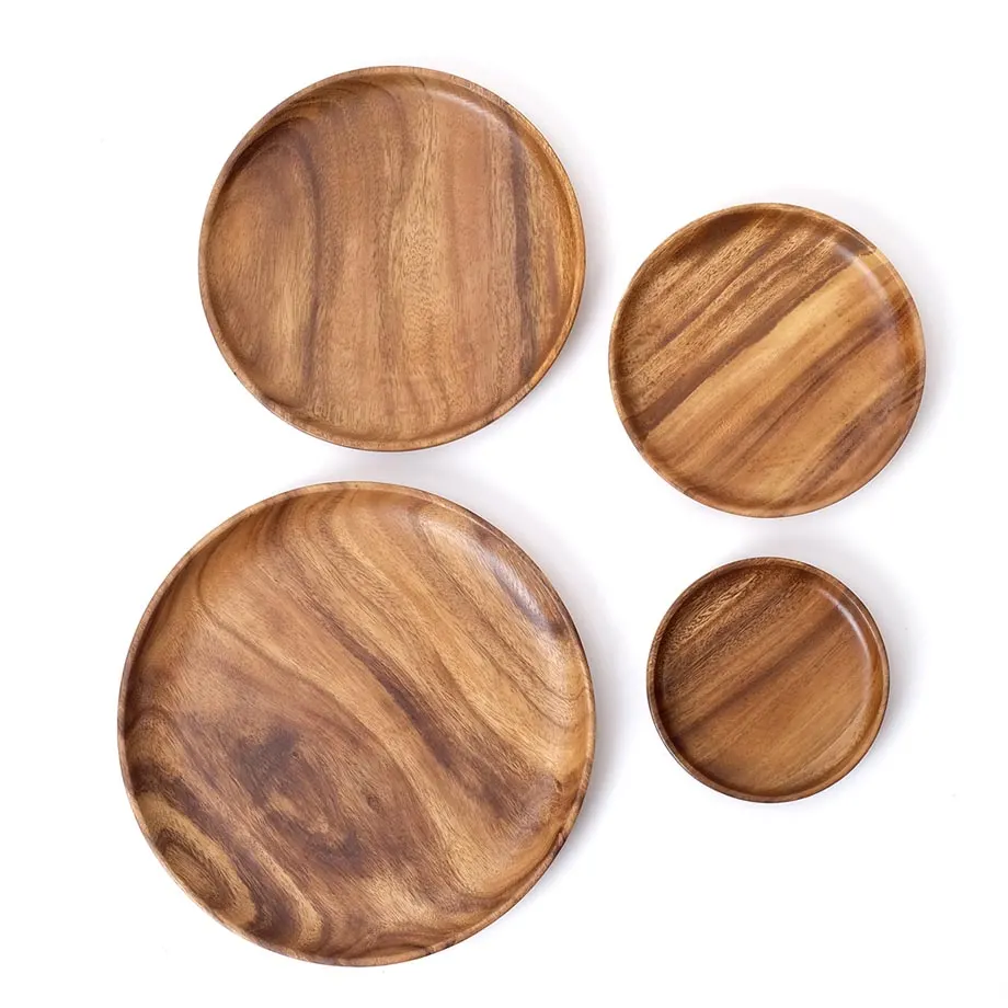 Acacia Traditional Round Tray (MF-020), image 5