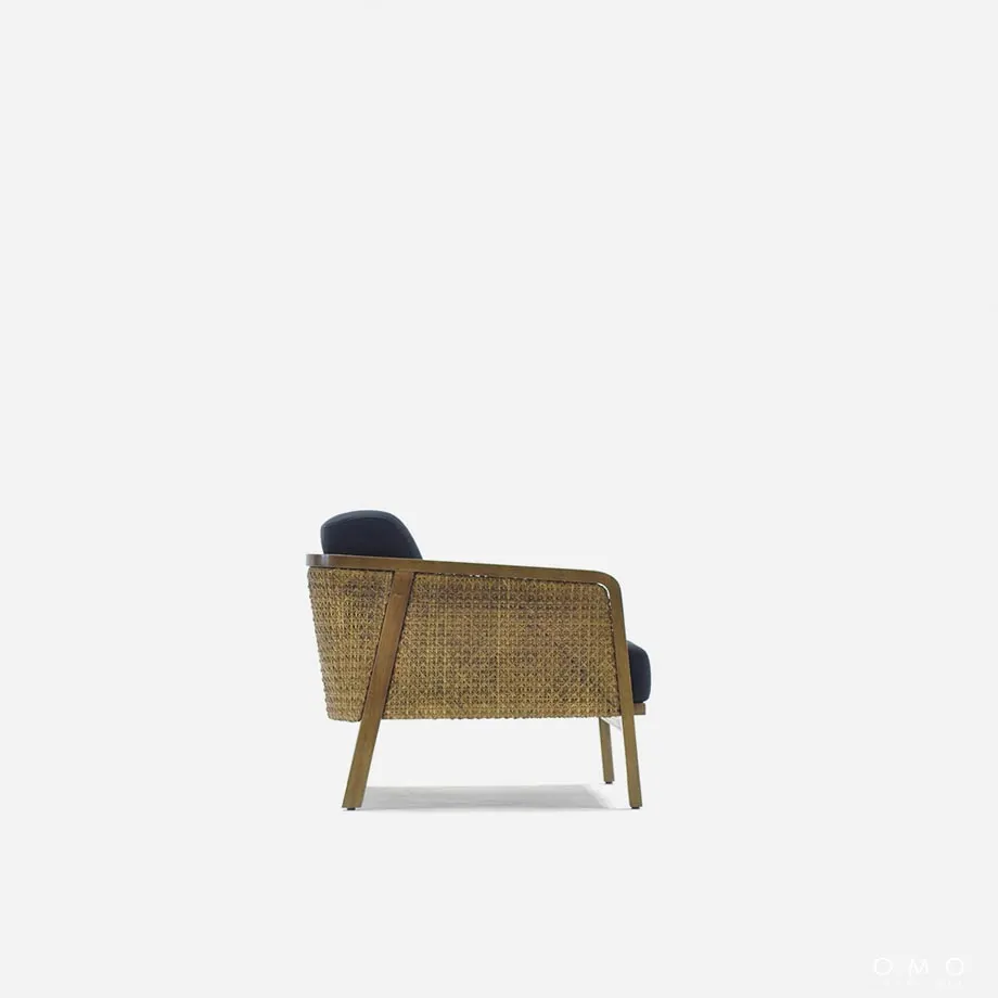 Rattan Accent Chair, image 2