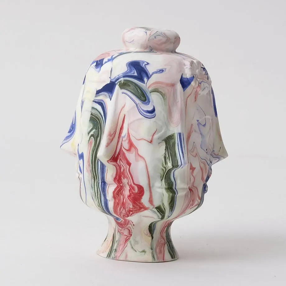 AURORA CUBISM LOVERS BUD VASE , image 1