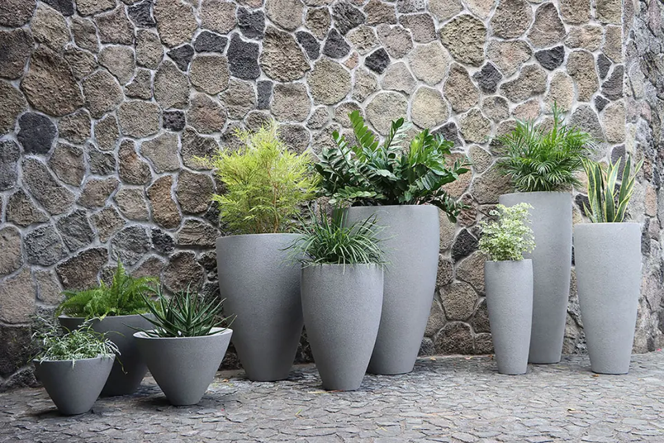 Granite stone planters, image 3