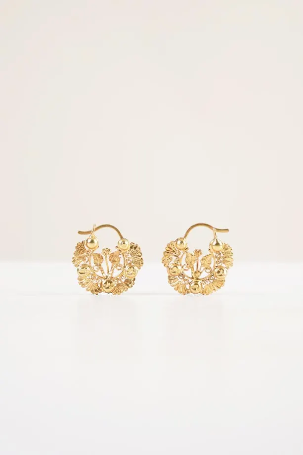 Felicia Creolla Earrings, image 1