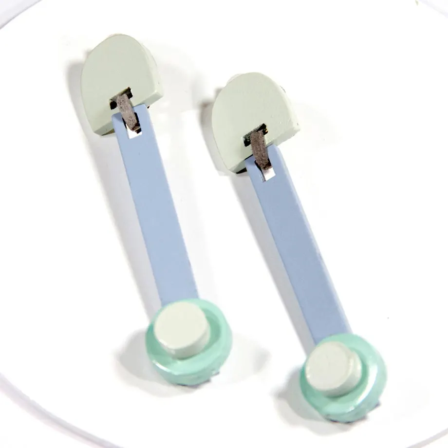 GALILEO Pendulum Drop Clip-on Earrings, image 1