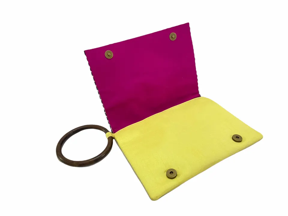 FILIPINAS STAMP CLUTCH BAG, image 3