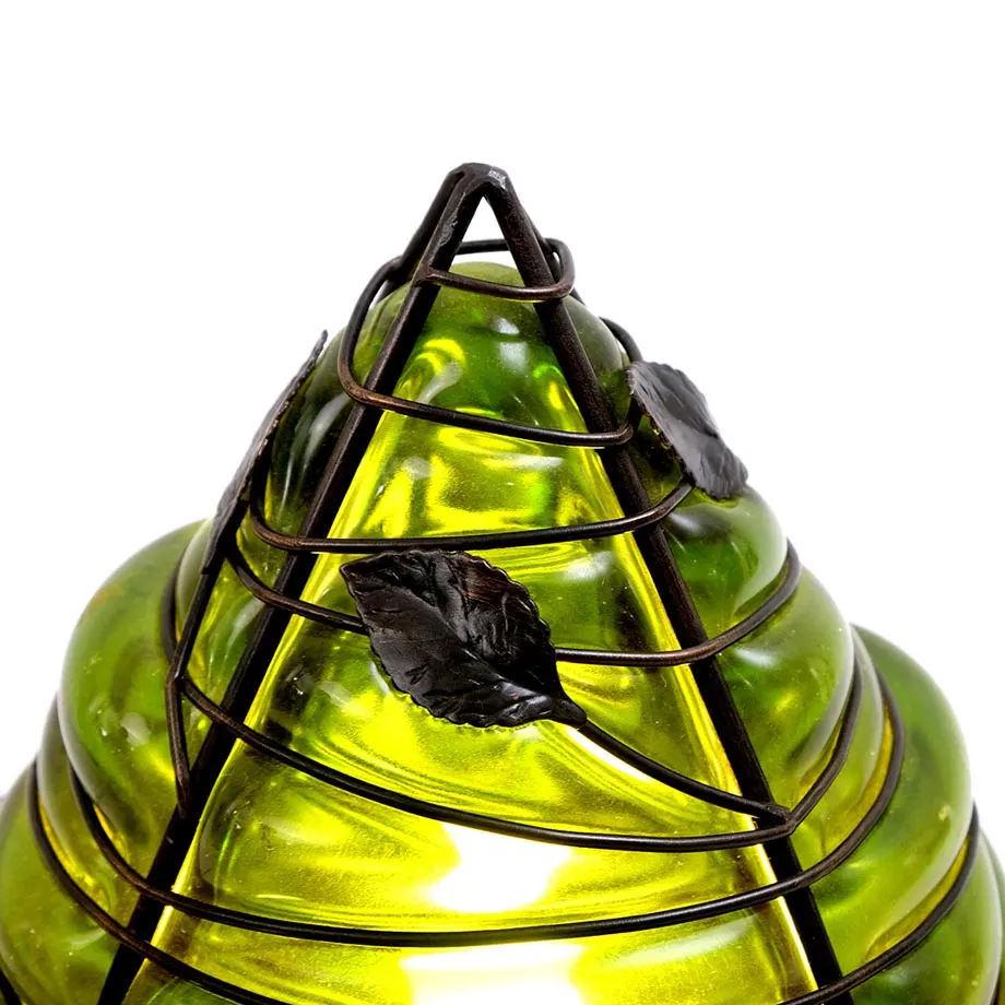  Bullet Shaped Blown Glass Table Lamp , image 3