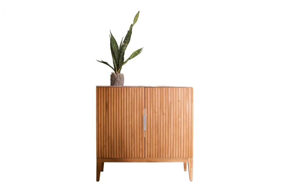 Slatted Bar Cabinet, image 5