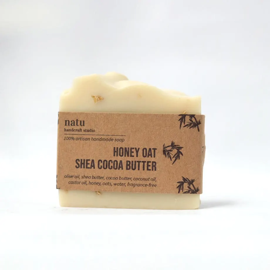 Honey Oat Shea Cocoa Butter Soap, image 1