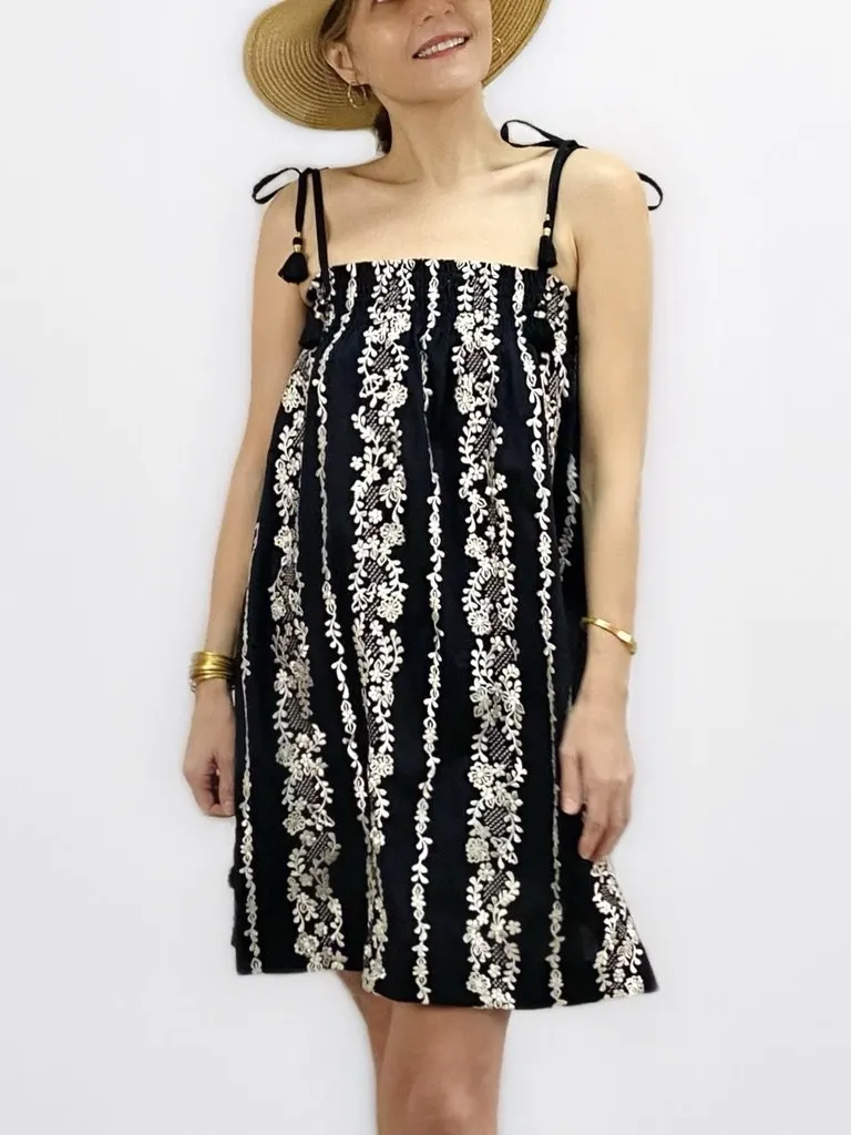 ALBA DRESS, Black Ivory, image 1