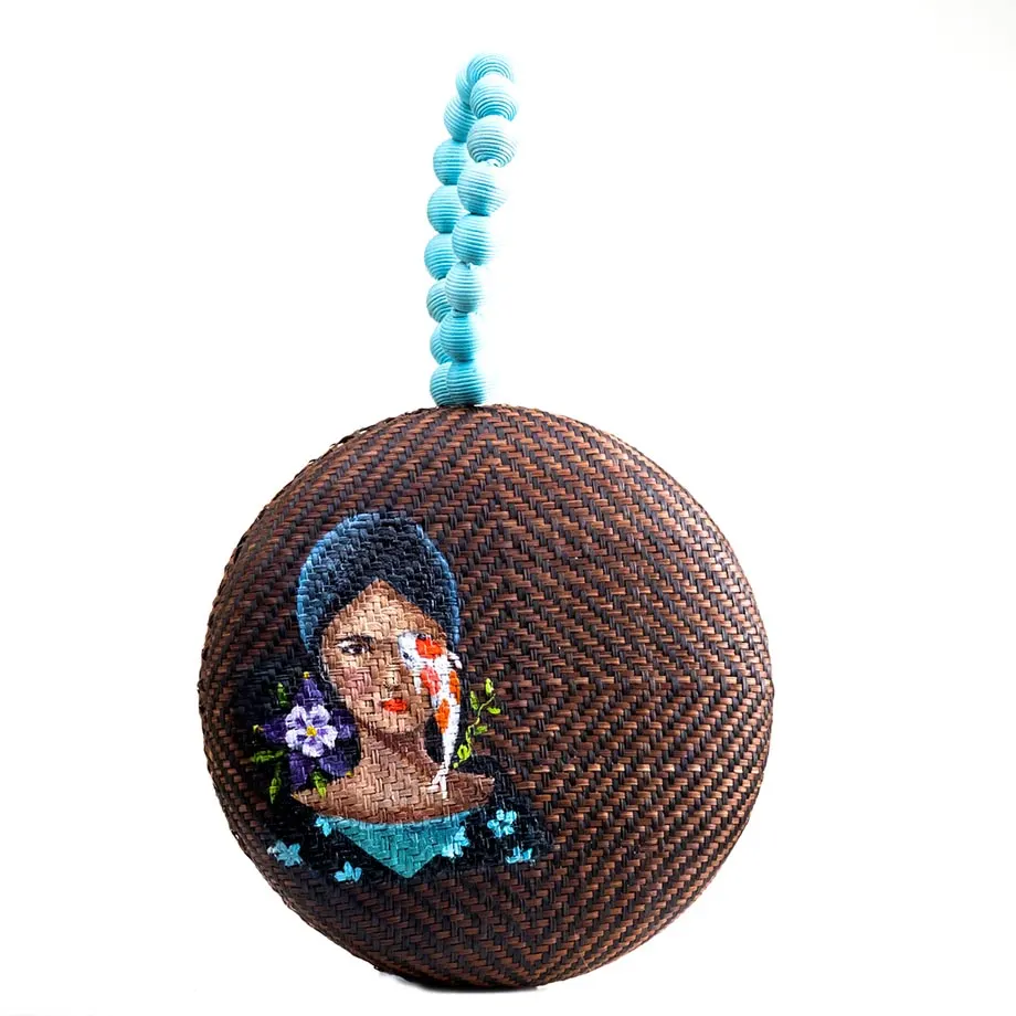 Agsam x k.Manansala handpainted bags. National Artist Award., image 5