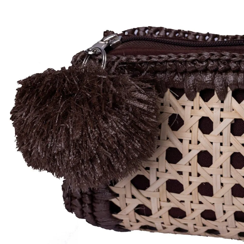Small Straw Purse with Solihiya Design, image 5