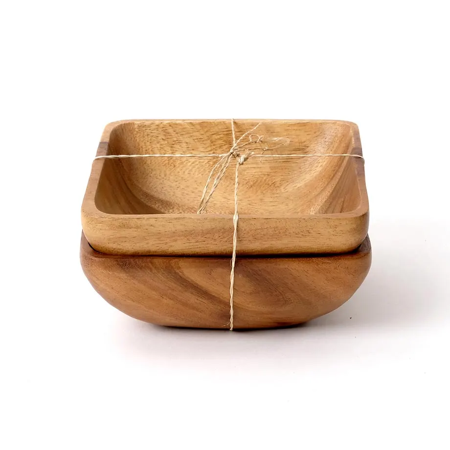 Acacia Square Server (Set of 2), image 2
