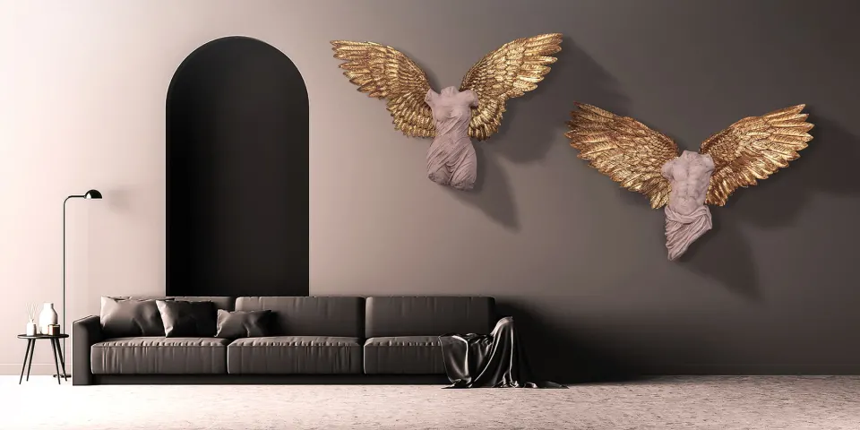 Gab & Azaz Angel wall deco, image 2