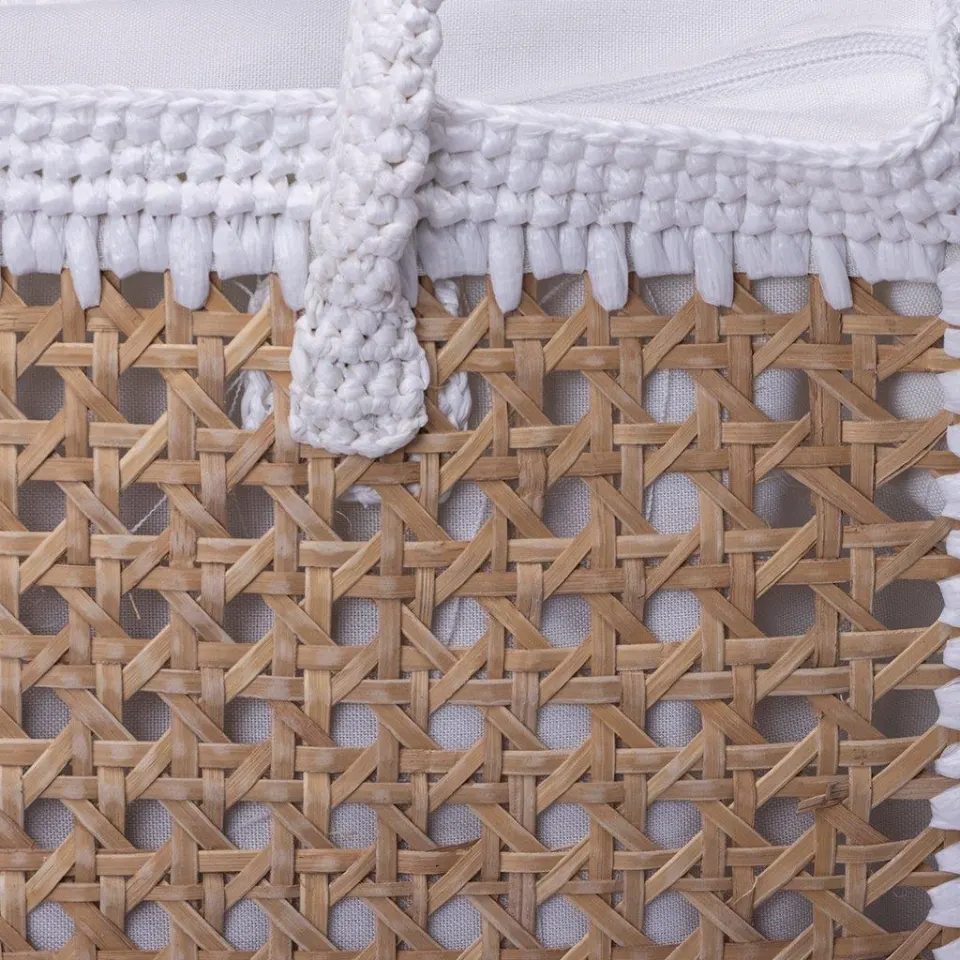 Large Straw Bag with Solihiya Design, image 2