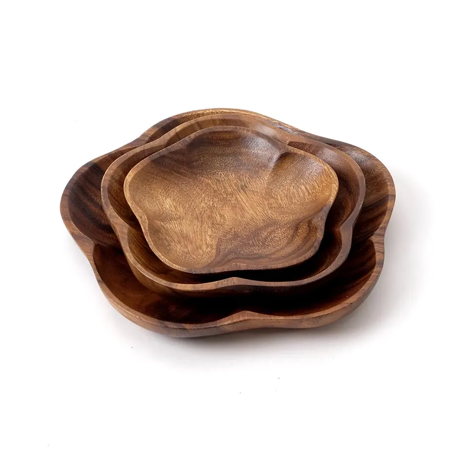 Acacia Flower Shape Tray (MF-021), image 2