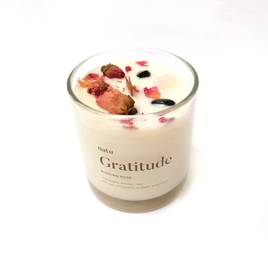 Gratitude Soy Candle, image 4