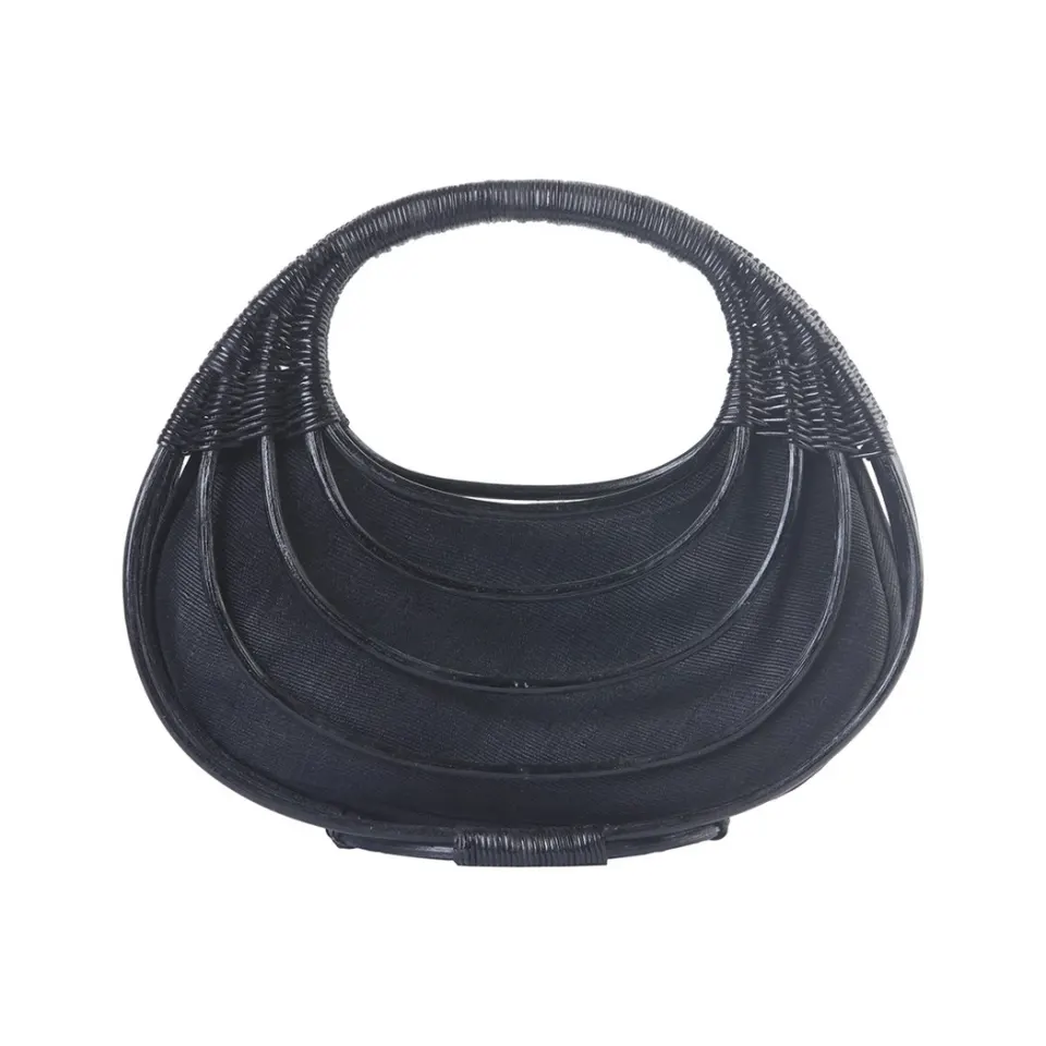 Curba Handbag in Black, image 4