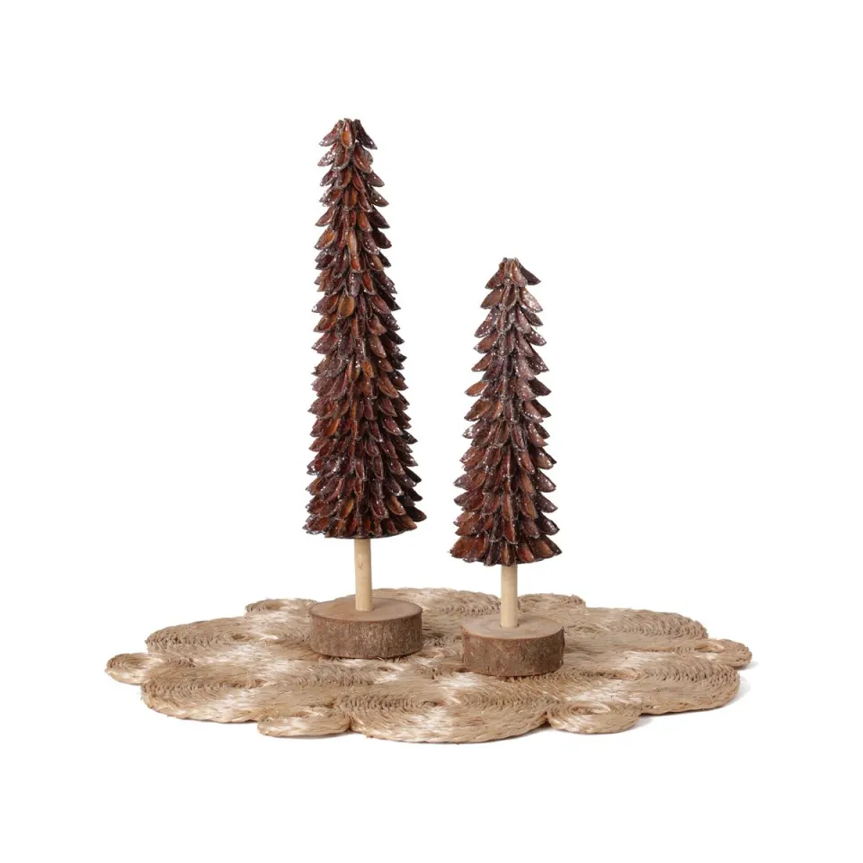 9” and 12”H pods tree natural, image 1